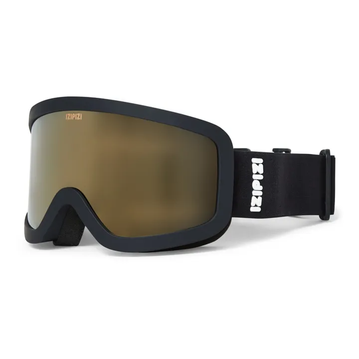 IZIPIZI Masque de Ski Sun Snow Cat - Collection Adulte | Noir
