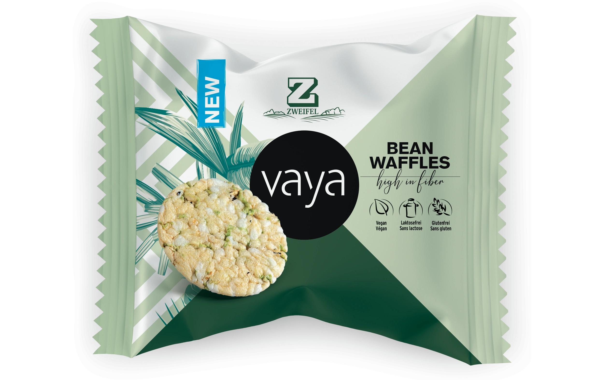 Vaya Bean Waffles 4 x 17 gHochwertige Waffeln auf Basis von Kichererbsenmehl