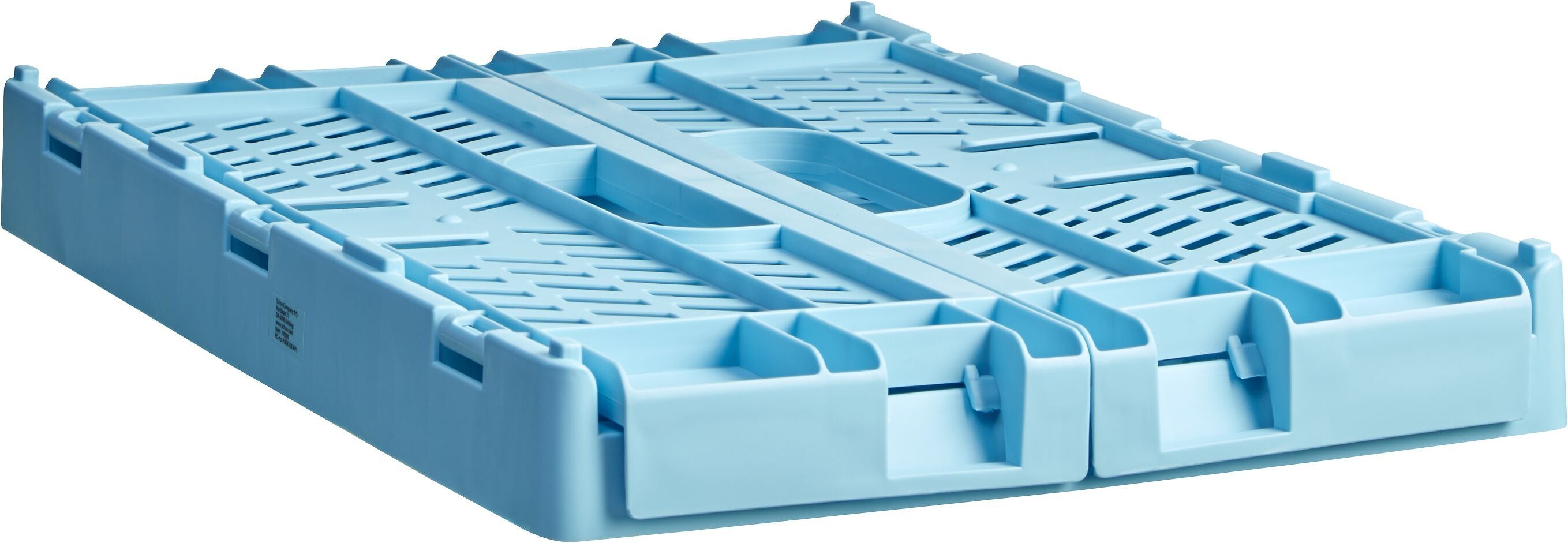 FELIX L Klappbox - Hellblau / B: 50.3 cm x T: 33.2 cm x H: 5.7 cm