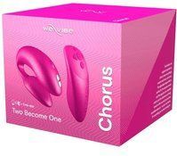 We-Vibe Chorus - Paar-Vibrator - Roze - Haptische Afstandsbediening - 100% Waterdicht