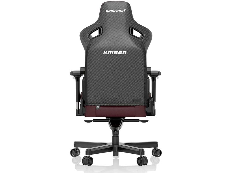 Anda Seat Gaming-Stuhl Kaiser 3 XL Rot Gaming-Stuhl aus Kunstleder und mit einer Belastbarkeit von bis zu 180 kg