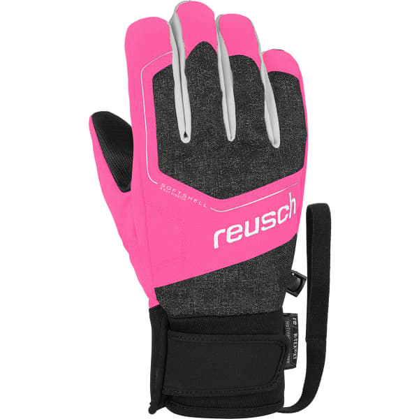 Gant de ski REUSCH TORBY R-TEX XT JR BLACK/ KNOCKOUT PINK