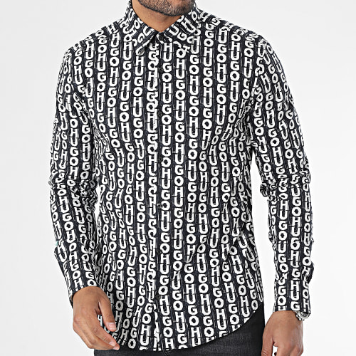 Chemise Manches Longues Ermo 50495865 Noir