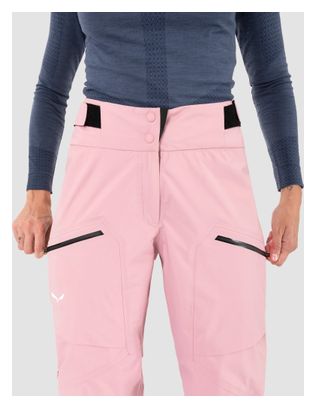 Pantalon Hardshell Femme Salewa Sella 3L Rose