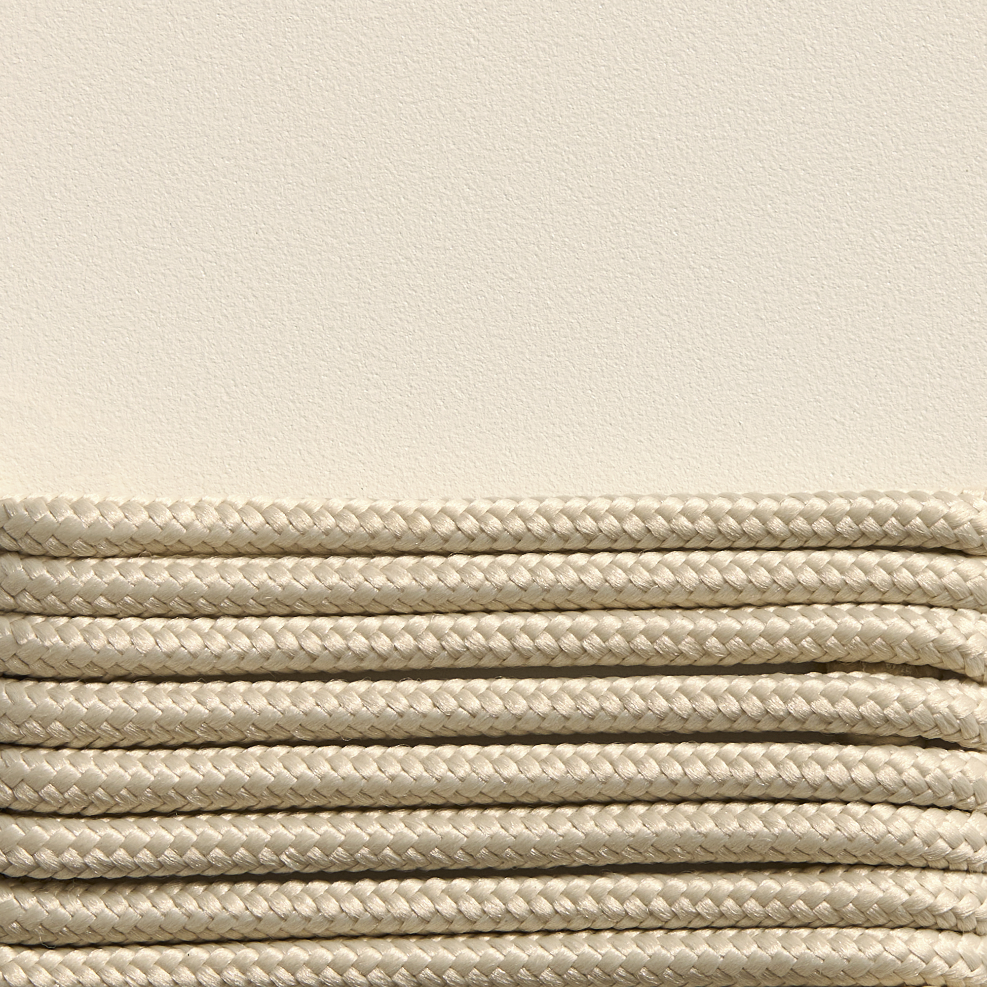 Tuinstoel Palissade Cord Dining met armleuning creme wit