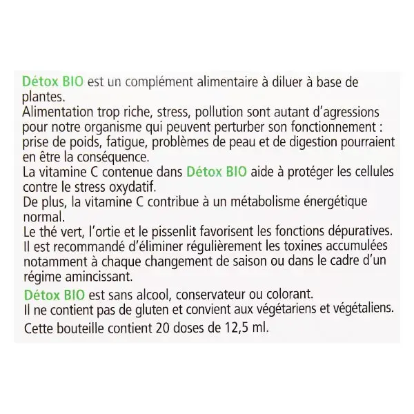 Salus Détox Bio 250ml