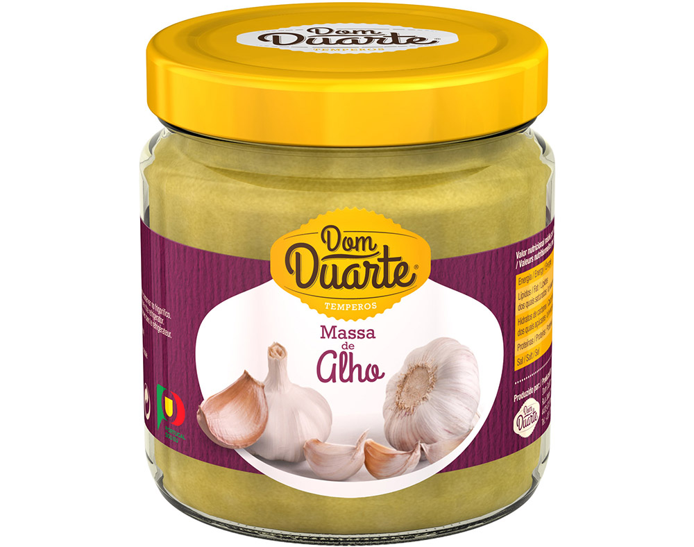 TEMPERO DOM DUARTE MASSA DE ALHO 200G