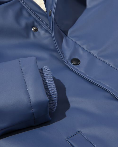 veste enfant à capuche bleu