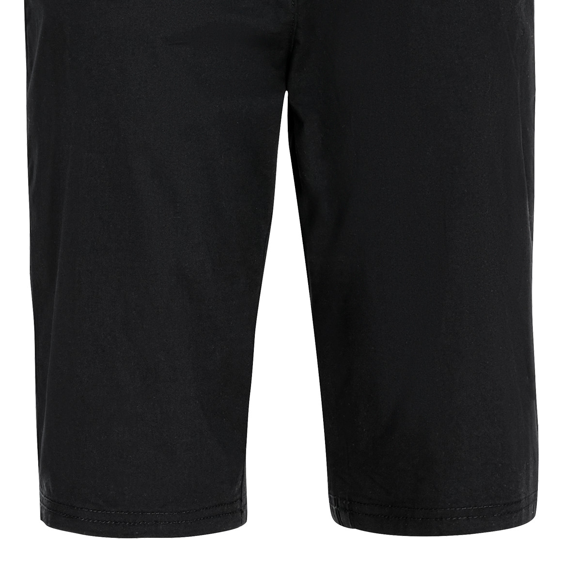 Gina Benotti Damen Bermuda-Shorts unifarben schwarz