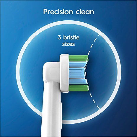 Oral-B Precision Clean tandbørstehoveder 4-pak