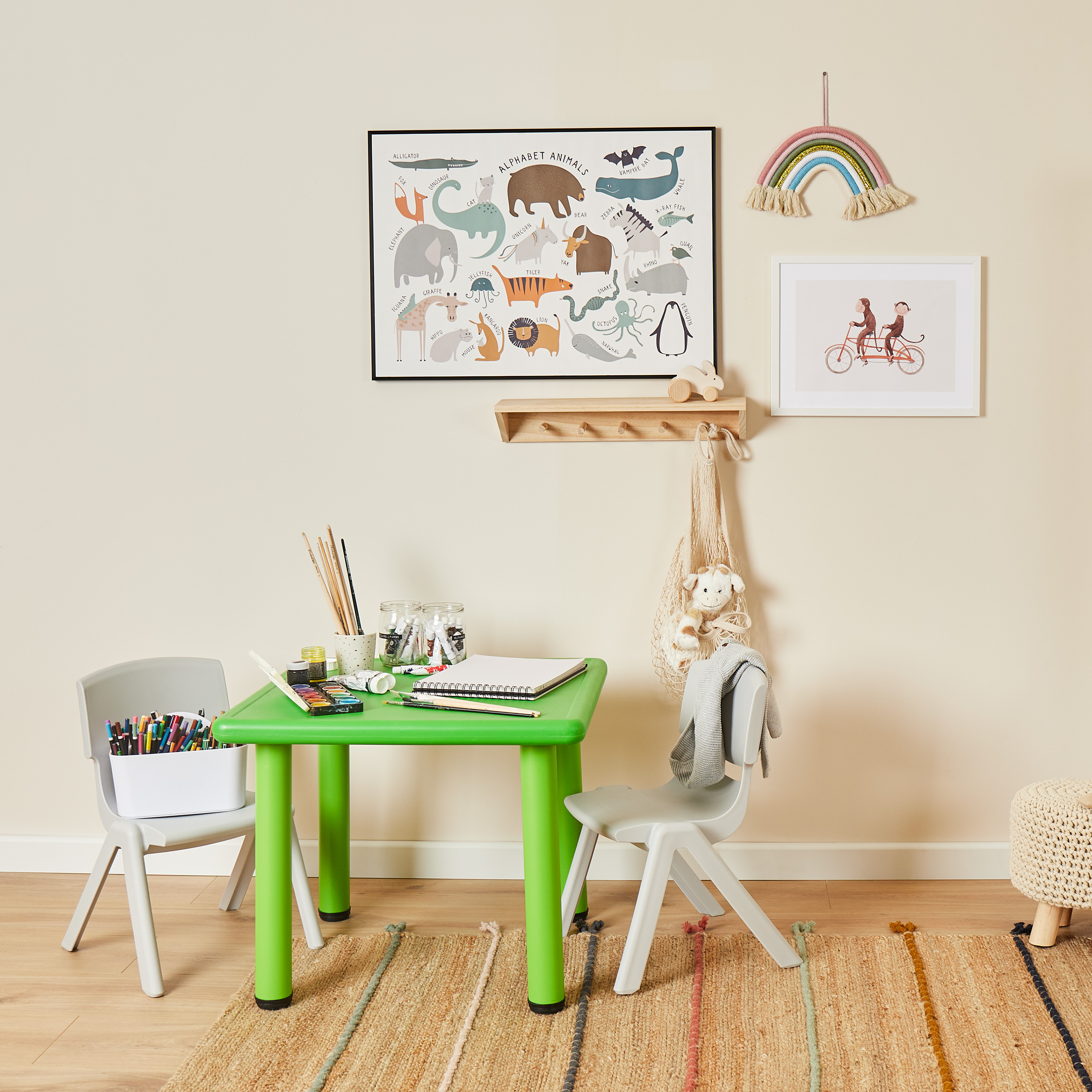 Kindertisch GRÜN