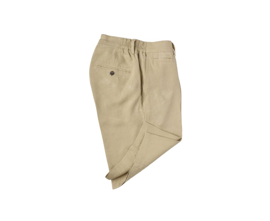 Bermuda lin Beige  - BORYS