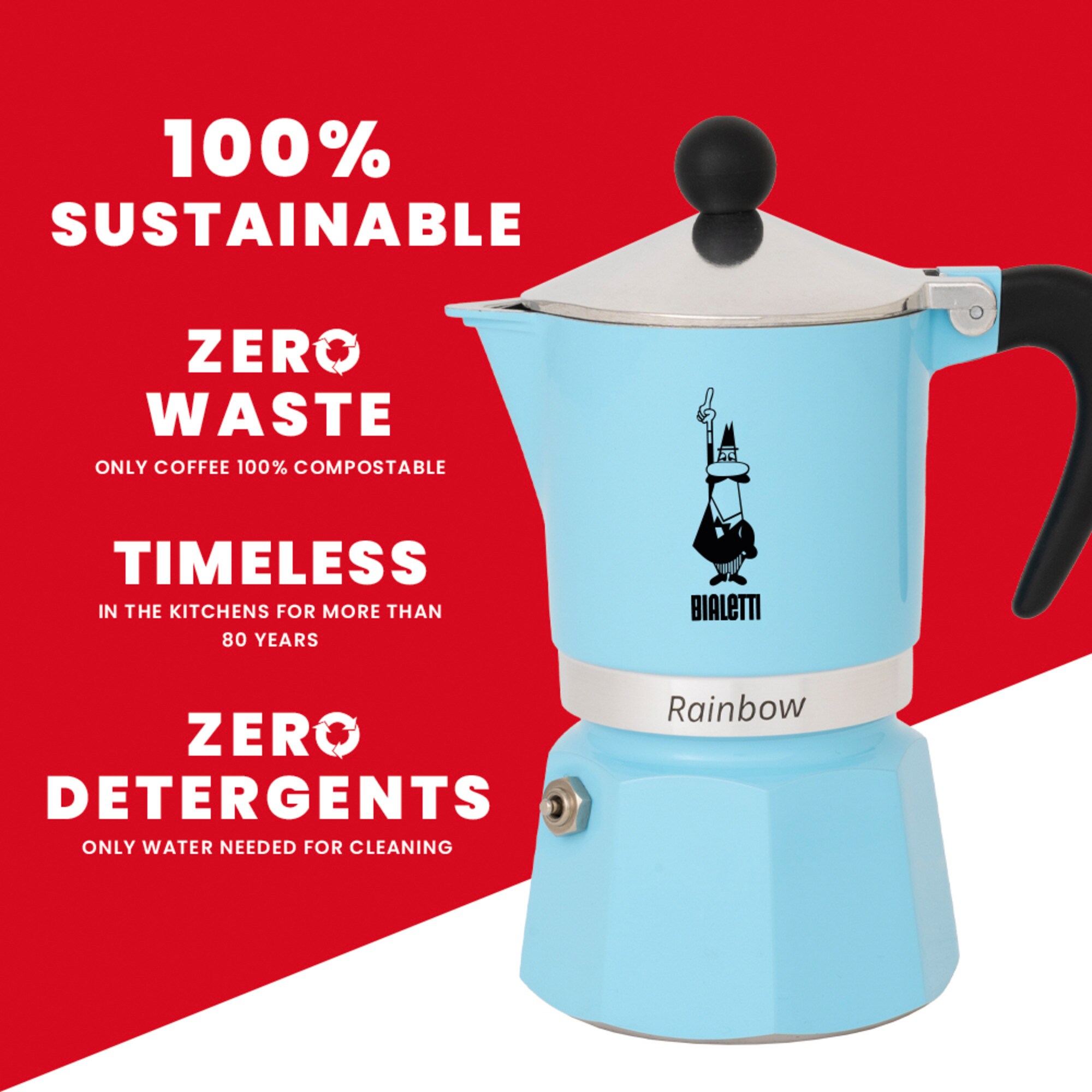 Bialetti Espressomaschine Rainbow
