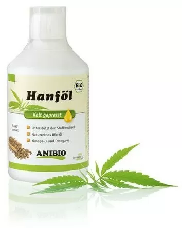 Anibio Hamp Olie - 500 ml