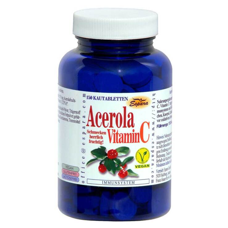 Acerola Vitamin C Kautabletten, 150 St