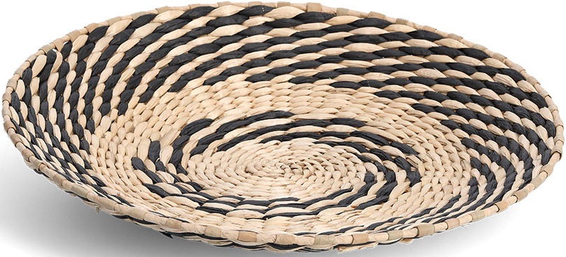 Zeller Present Dekoschale Ø 35 cm, Papiergeflecht