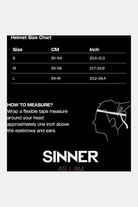 Sinner Sinner Typhoon Matte Skihelm