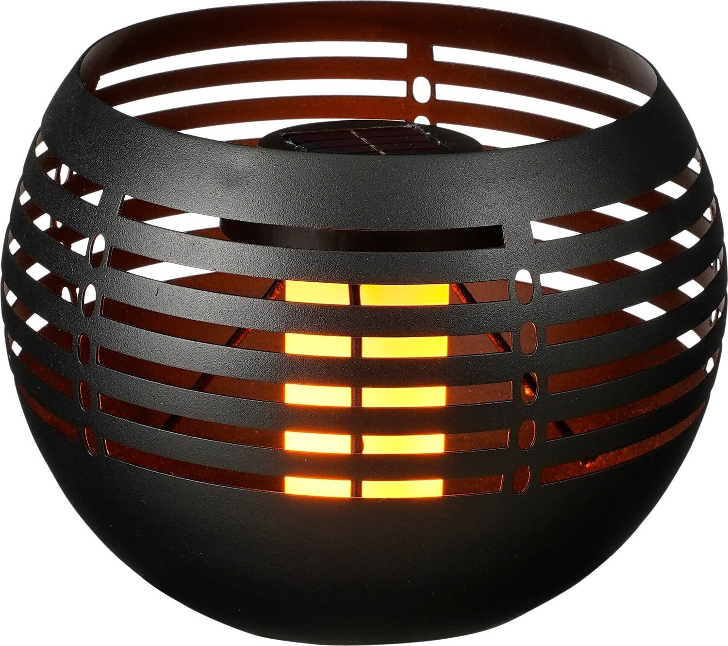 Luca Lighting solar tafellamp zwart D 20,5 H 16 cm