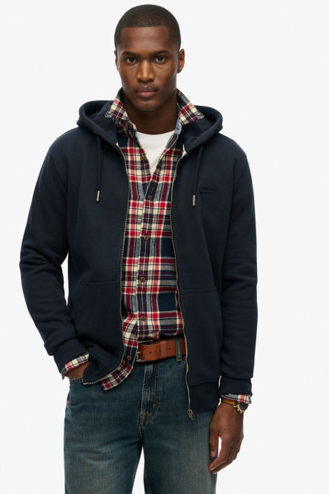 Superdry blauwe heren vest