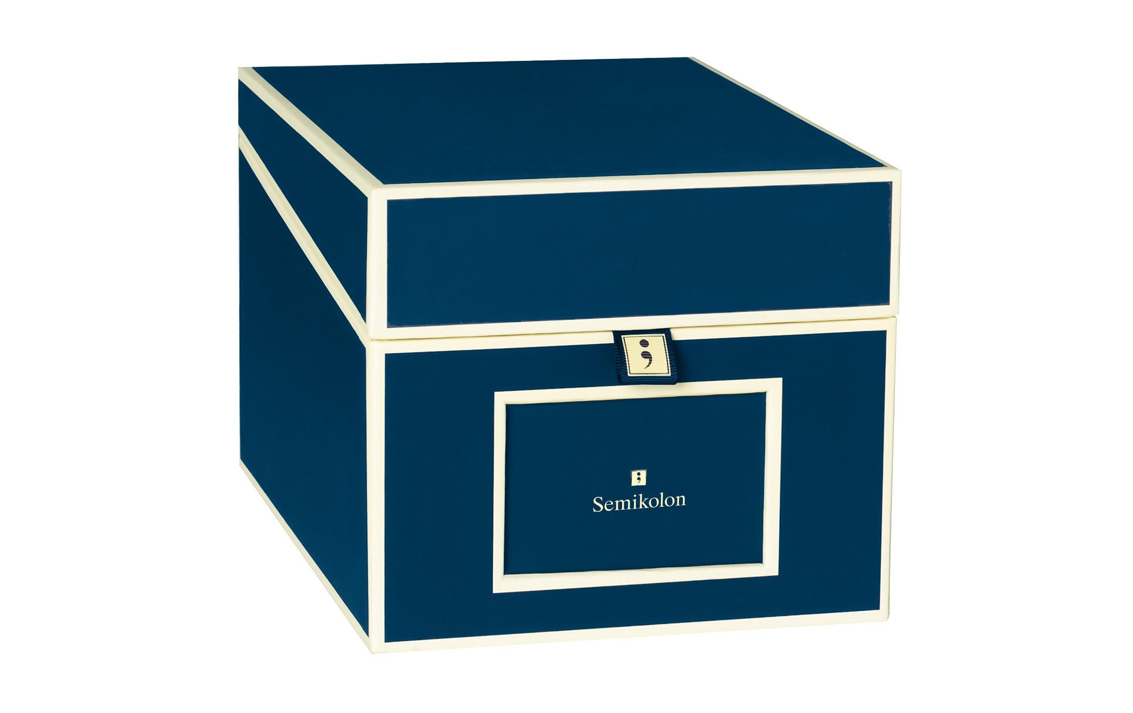 Fotobox MarineblauBox für Ihre schönsten Fotos und Erinnerungen