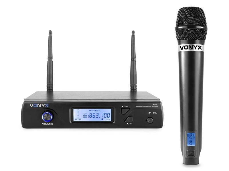 Vonyx WM61 Set Funkmikrofon-Set für Gesang und Sprache