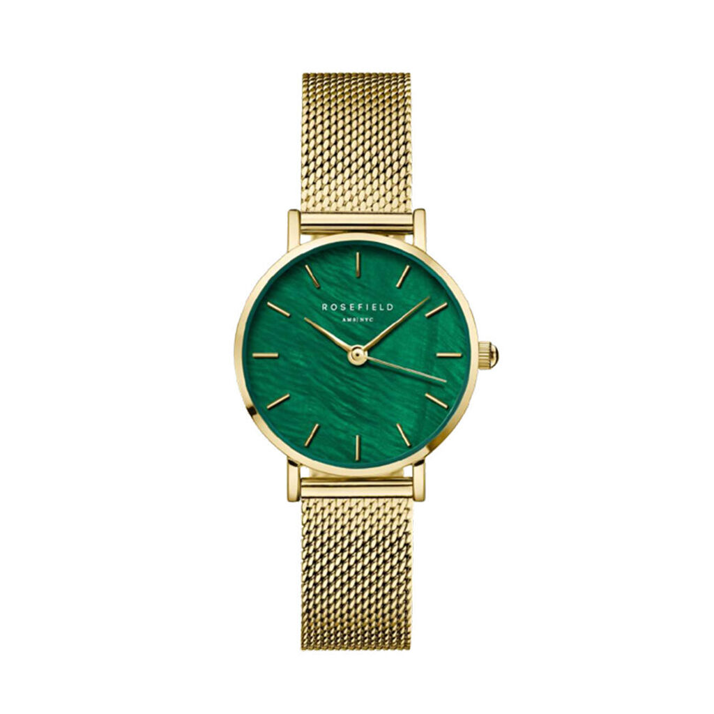 Montre Rosefield Small Edit Vert