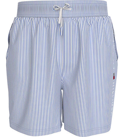 Tommy Hilfiger Badeshorts - Ithaka White Sweet Blue Stripe
