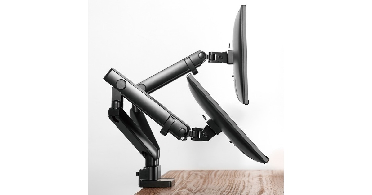 SilverStoneARM25 monitorarm  (Zwart)