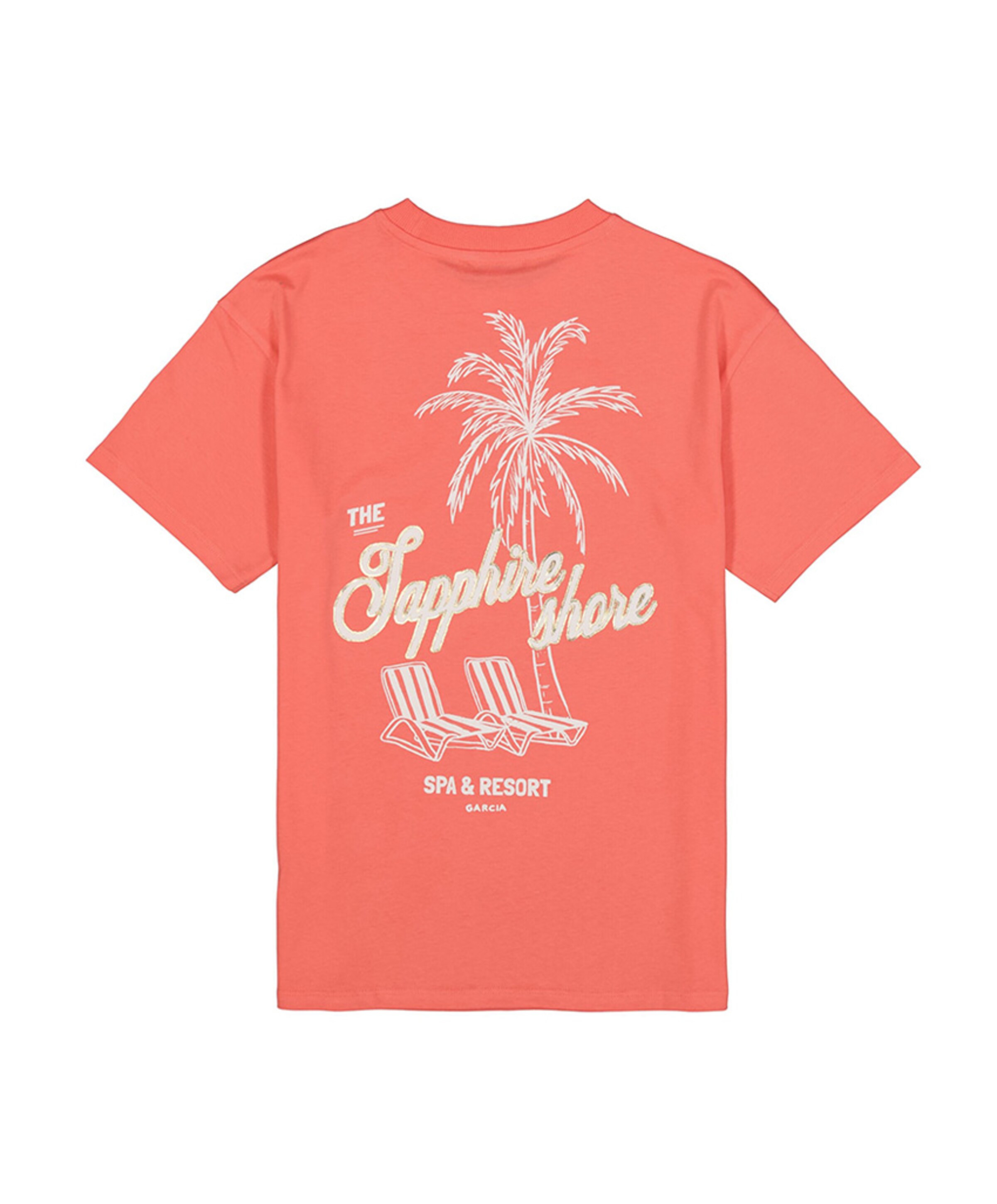 Garcia Meisjes T-shirt oranje