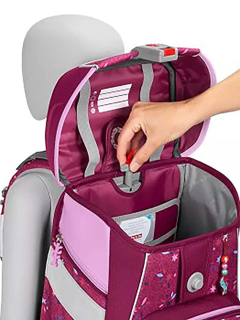 STEP BY STEP Schultaschen Set Space 5tlg  beere