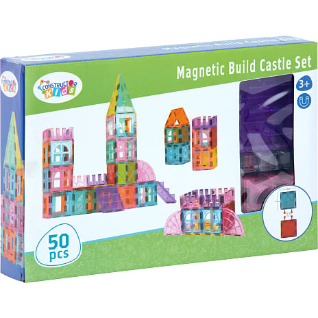 Constructor Kids magnetisk slotssæt 50 dele