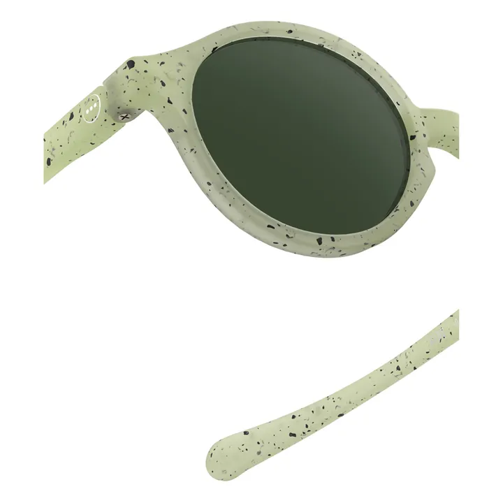 IZIPIZI Lunettes de Soleil #D Effet Moucheté Kids | Vert d'eau