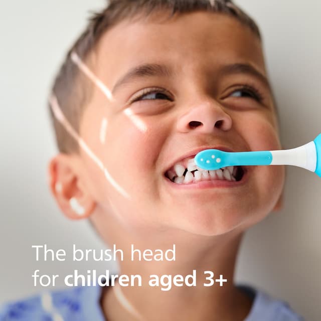 Philips Sonicare tandbørstehoved til børn HX6032/90 (hvid)