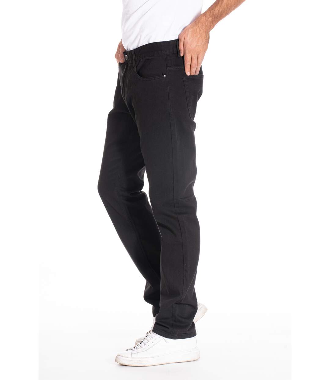 Jeans coupe droite RL70 coton WALKER NOIR