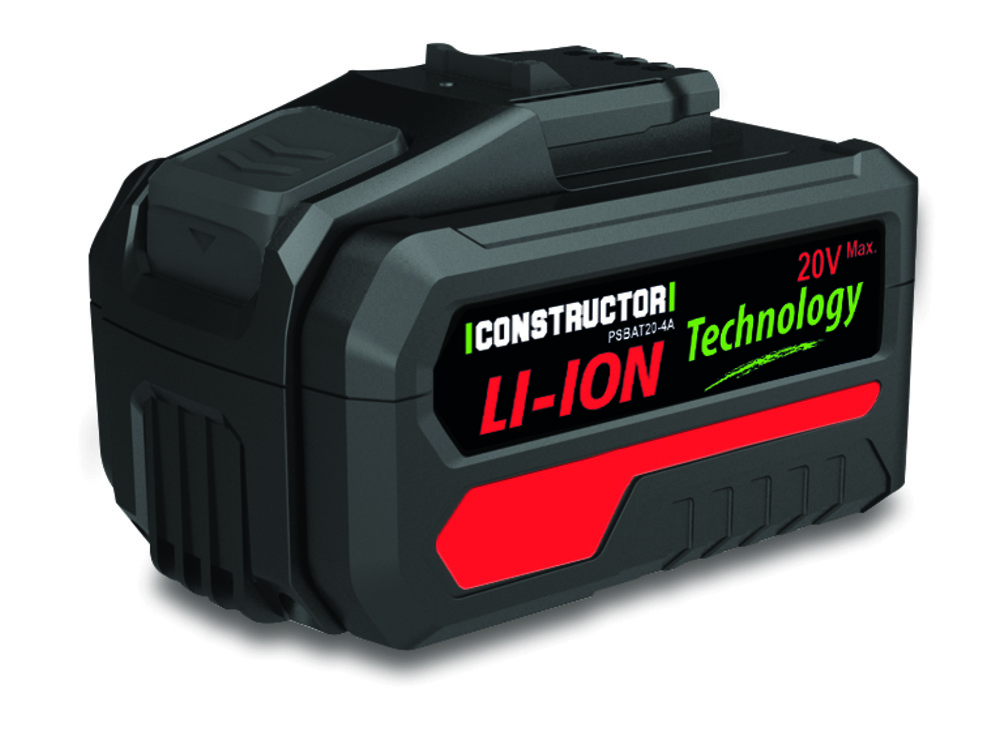 Batterie lithium max 20v - 4ah - constructor