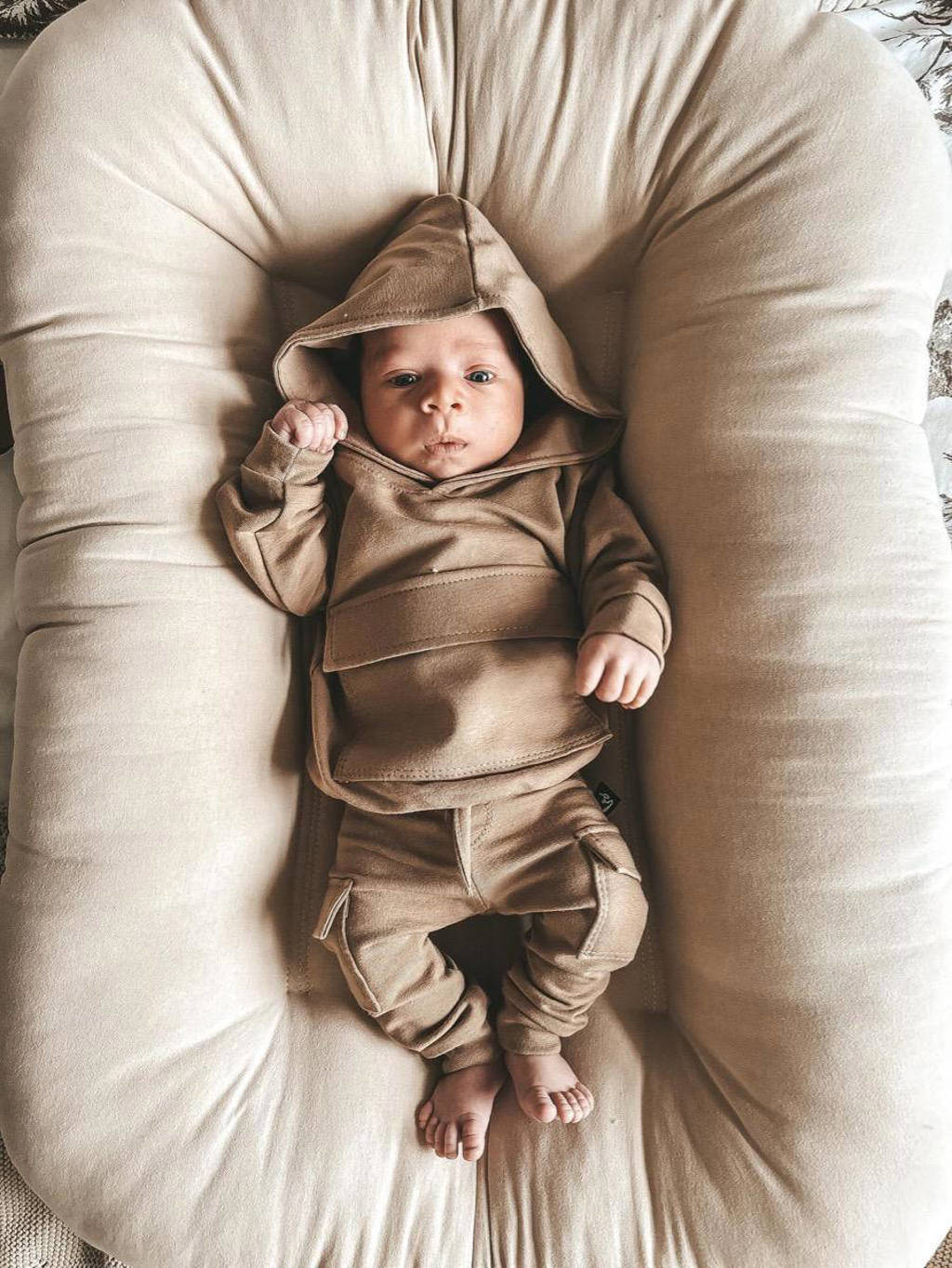 Babystyling baby trui beige