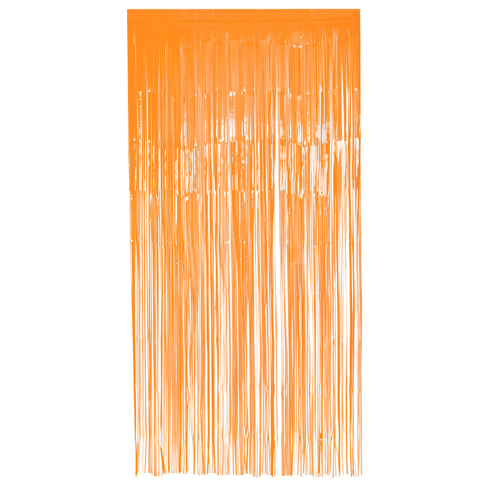 Neon Oranje Deurgordijn 2m