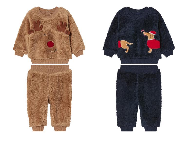 Baby fleecepak Kerst