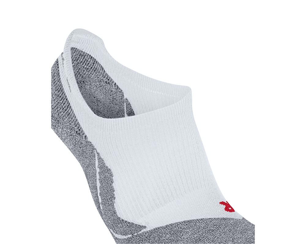 Falke RU3 Comfort Invisible Hardloopsokken Wit/Grijs Heren
