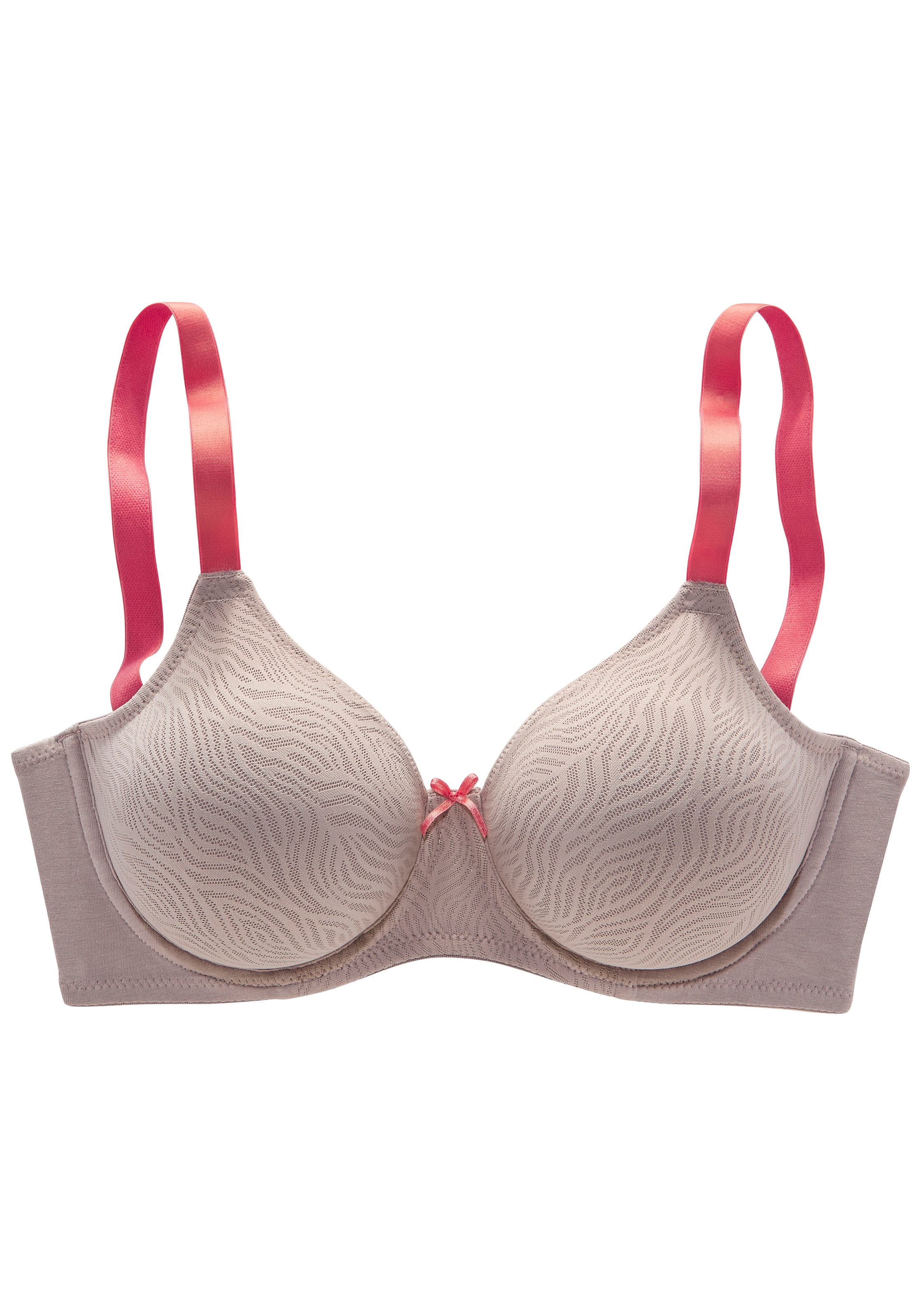 Nuance Minimizer-BH , mit Bügel aus gemustertem Jacquard und weichem Trikot