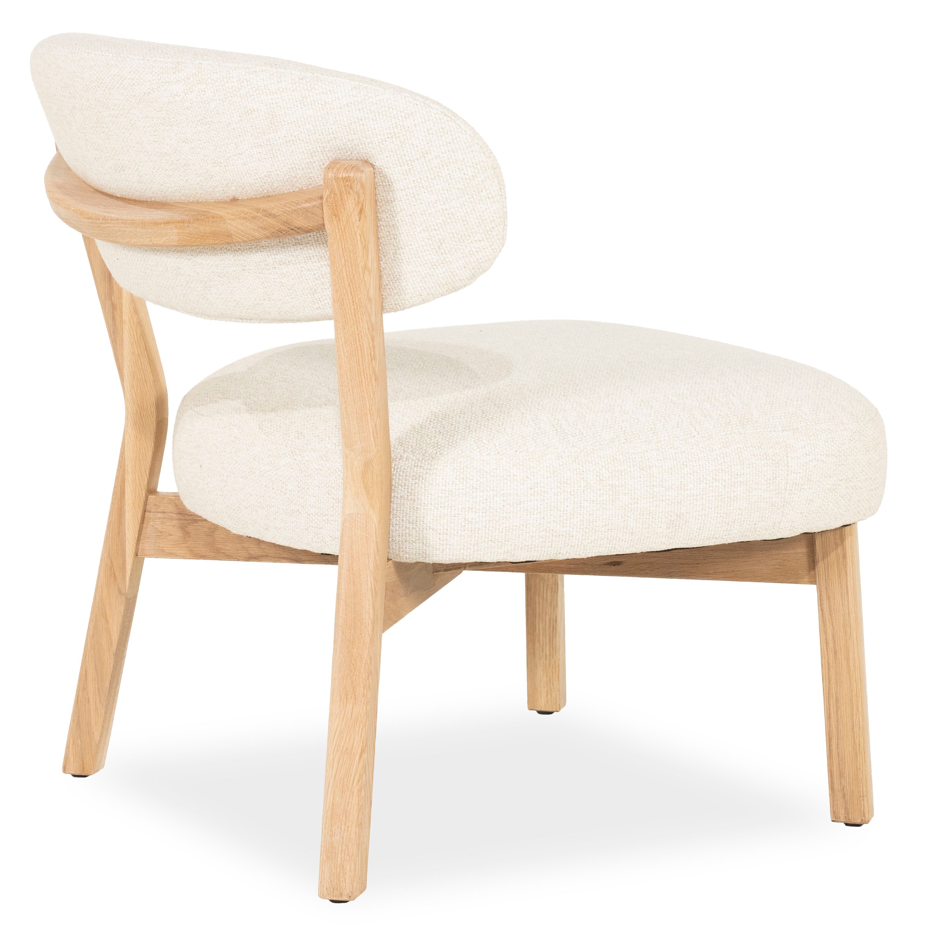 Fauteuil 96294 beige Mikky B61 x D72.5 x H72 cm