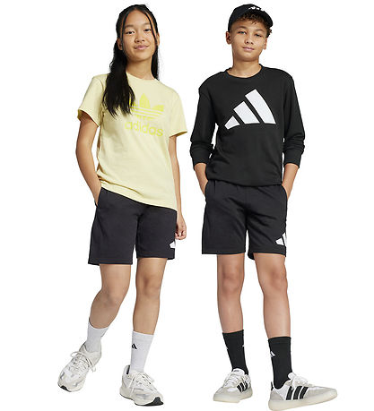 adidas Performance Shorts - J BL KN SH 210 - Black/White