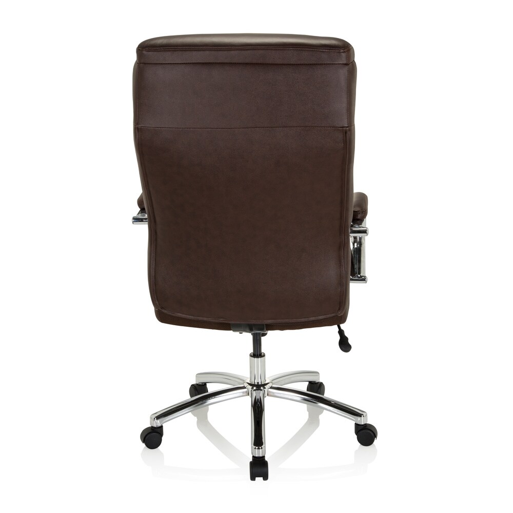 XXL Drehstuhl XXL CONSTRUCTOR V Leder mit Armlehnen hjh OFFICE
