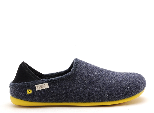 La maison de l espadrille chaussons homme 6717 5 bleu