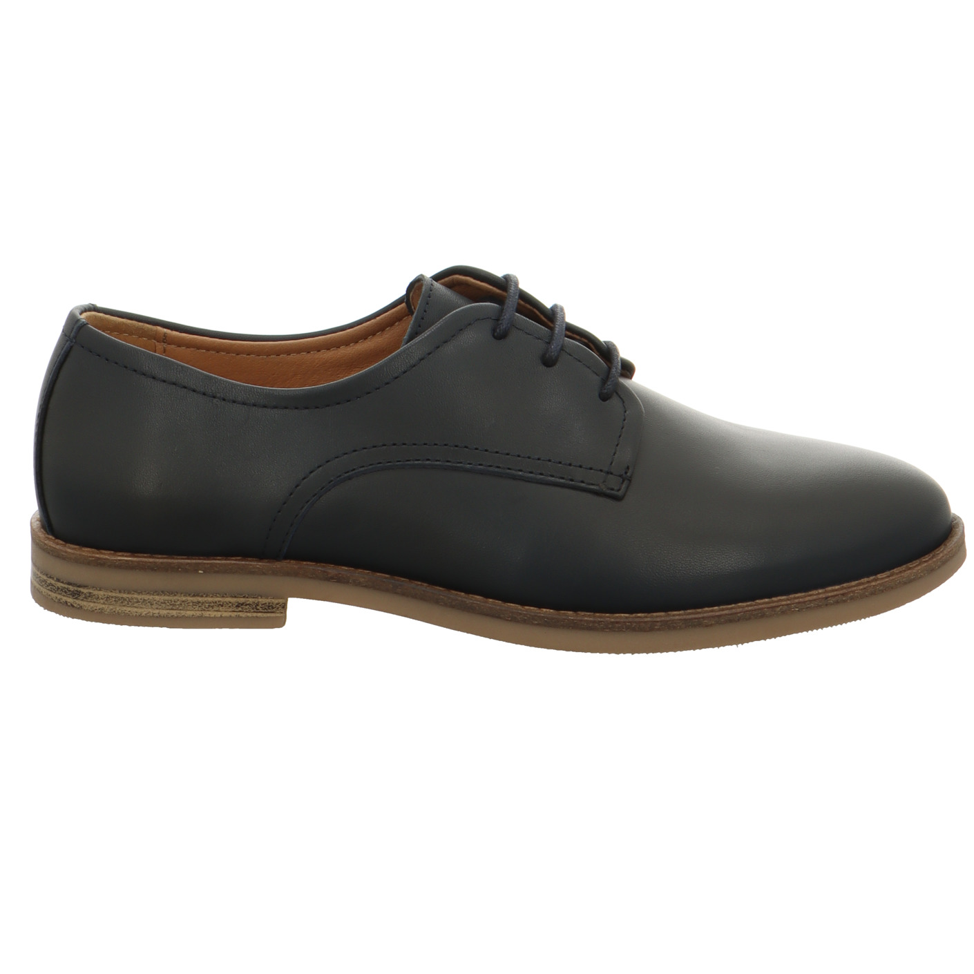 Schnürschuh blau