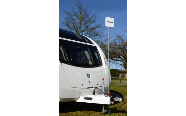 Maxview Mast mit Deichselradhalterung