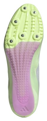 Chaussures d'Athlétisme Unisexe adidas Performance Sprintstar Blanc Vert Rose