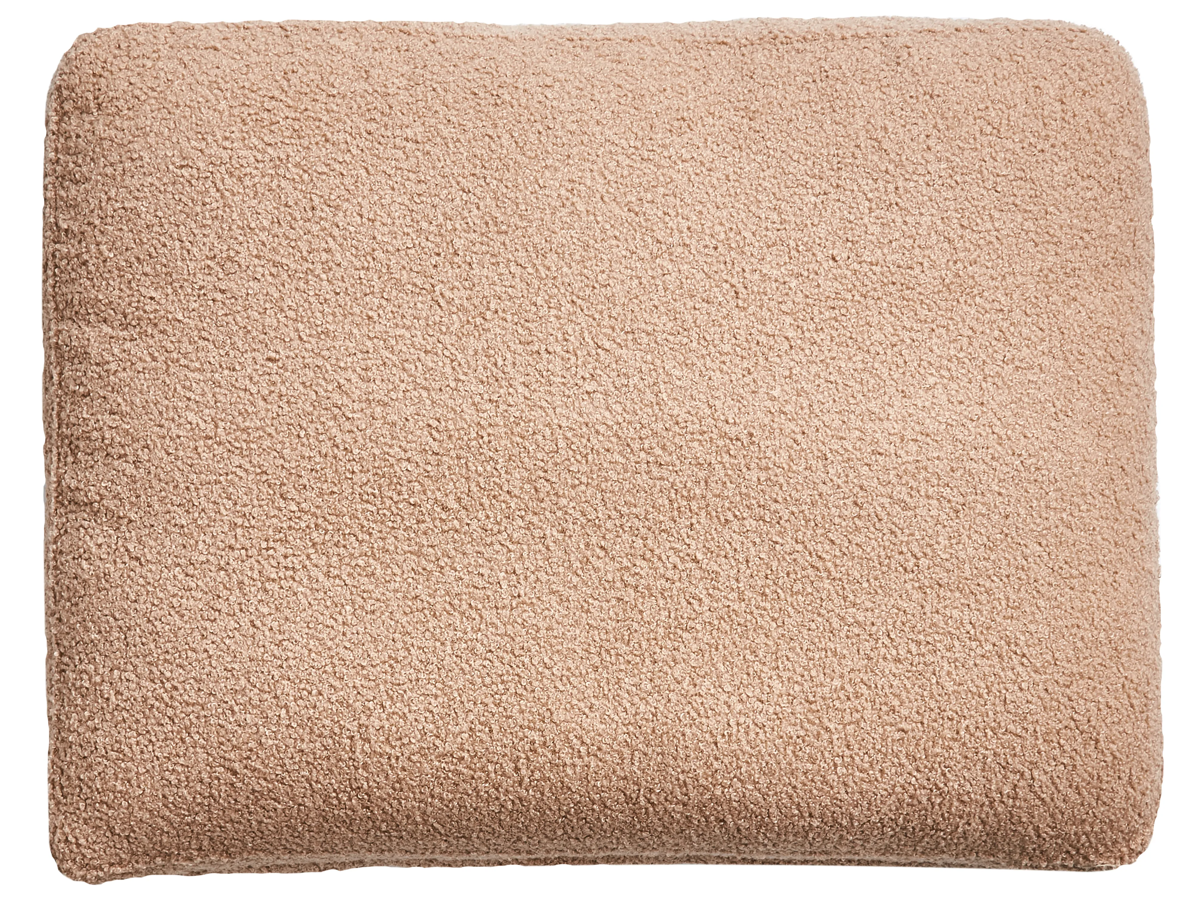 Rechtszijdige chaise longue EWRON Bouclé Zandbeige