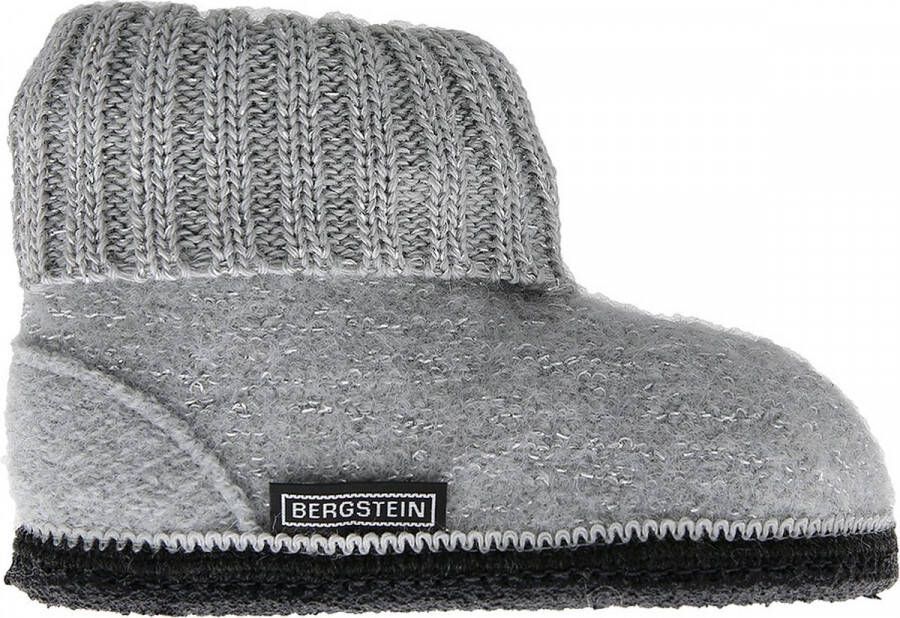 Bergstein Cozy Glam slofjes zilver