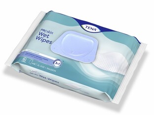 TENA Wet Wipe met Dispenser 48ST